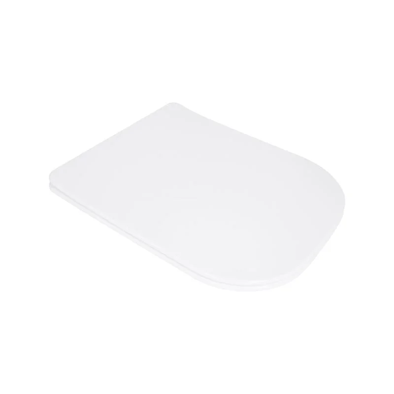 Сидіння для унітаза Qtap Stork, Aquarius 630 QTSC179W49263 (Slim, Duroplast, Soft-close, Quick Release)