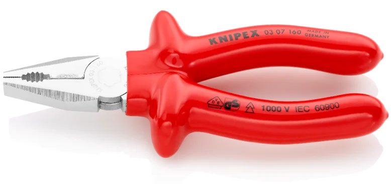 Пасатижі комбіновані Knipex L=160 мм (03 07 160)