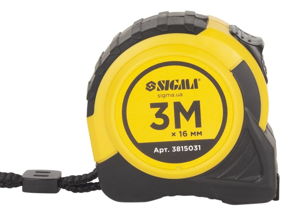 Рулетка Sigma Advanced 3м×16мм (3815031)