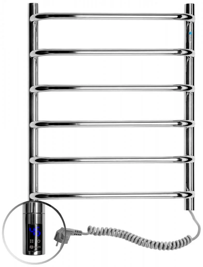 Рушникосушка електрична Navin Симфонія 480 х 600 (терморегулятор) нерж
