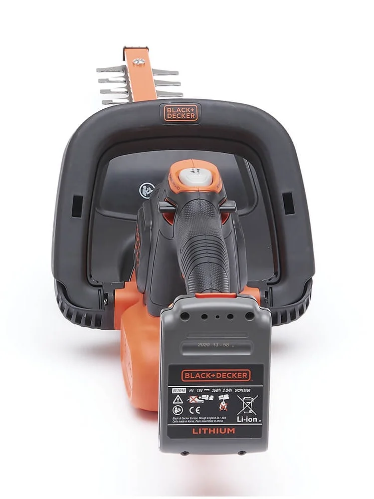 Аккумуляторный кусторез Black+Decker GTC18452PC - фото 6