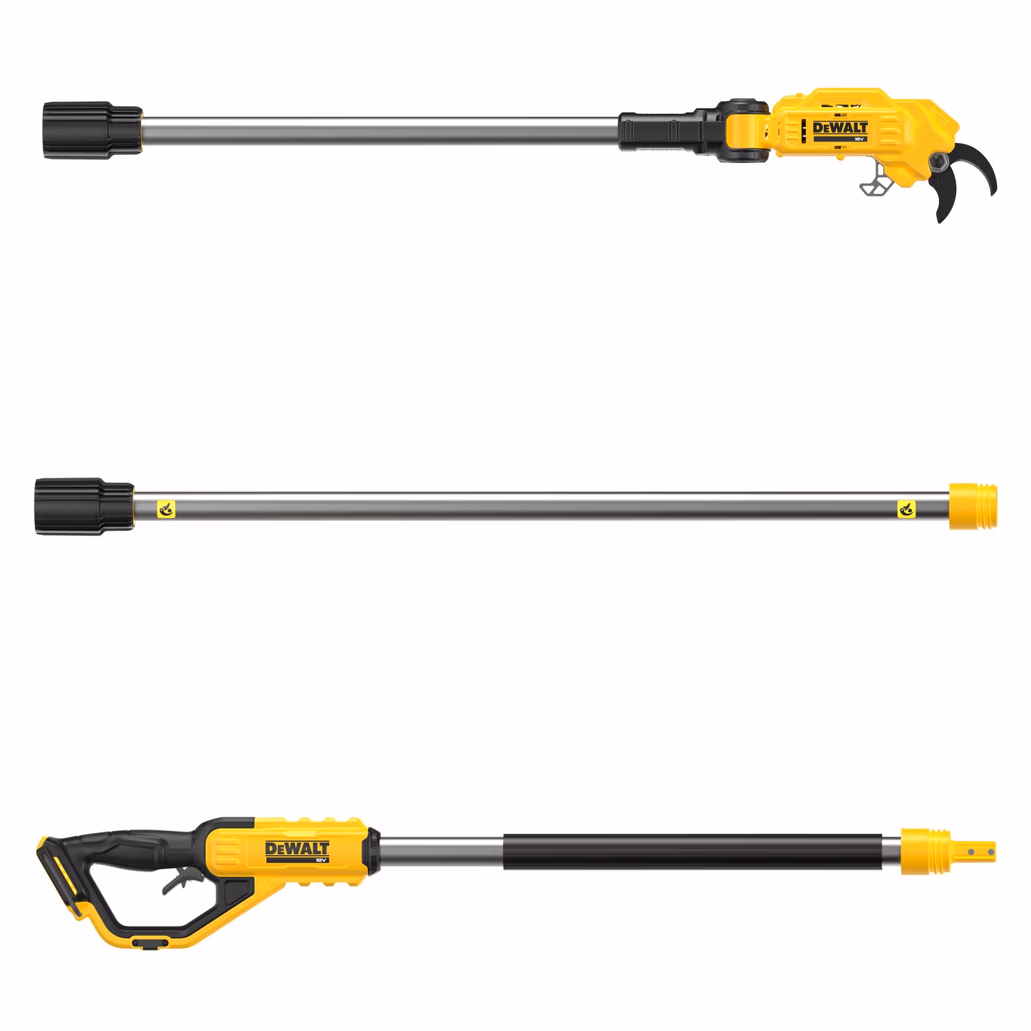 Секатор-высоторез DeWALT DCMPP569N со штангой (каркас) - фото 2