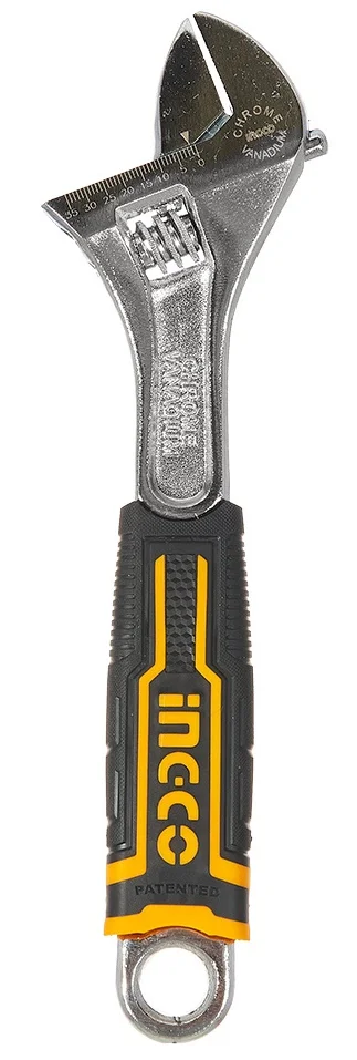 Ключ розвідний 10" Ingco Industrial (0-35мм) L=250мм (HADW131108)
