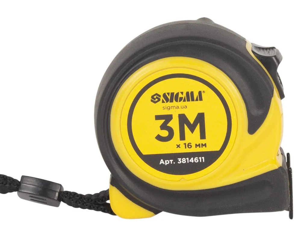 Рулетка Sigma Compact 3м×16мм (3814611)
