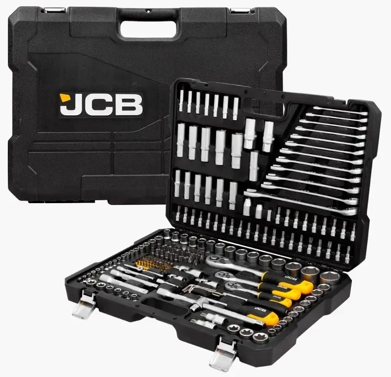 Набір інструментів 6-гранний 216 од 1/2", 1/4", 3/8" JCB Tools JCB-38841