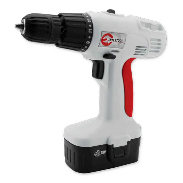 Акумуляторний шуруповерт Intertool DT-0312