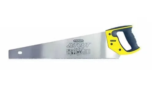 Ножівка по дереву Stanley "Jet-Cut SP" L=450 мм 7ТРІ для поперечного та поздовжнього різу (2-15-283)