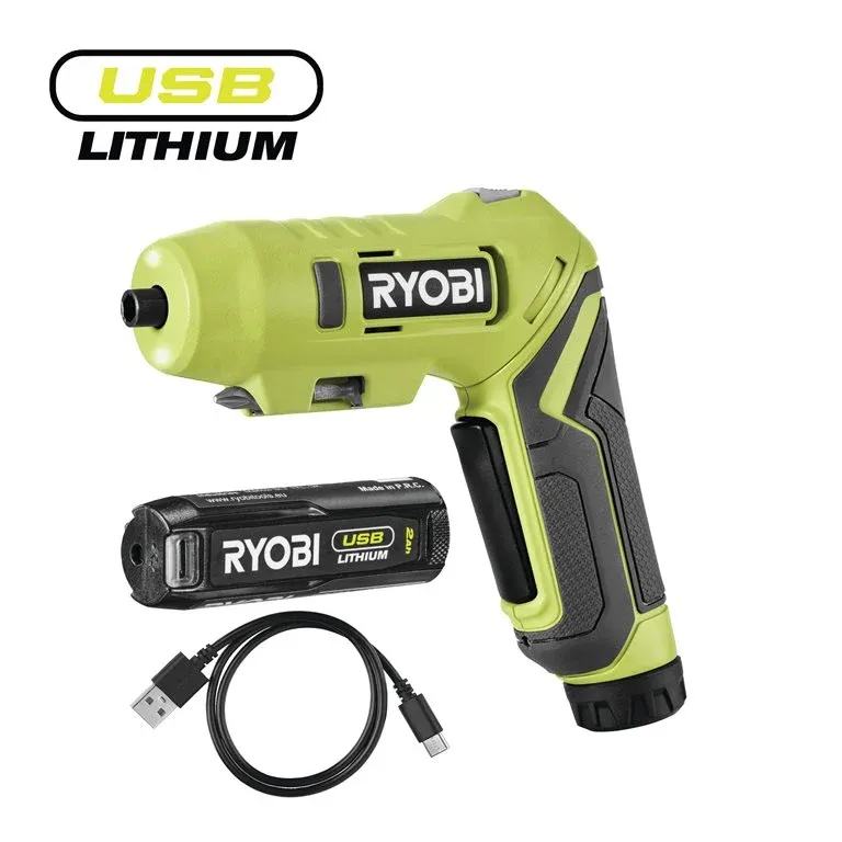 Акумуляторна викрутка Ryobi USB Lithium RSDP4-120G