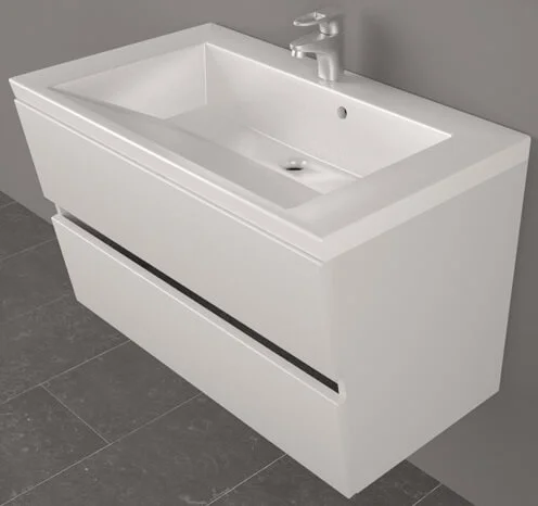 Тумба Fancy Marble Cyprus ШН-PeggyБ з умивальником Peggy 850C