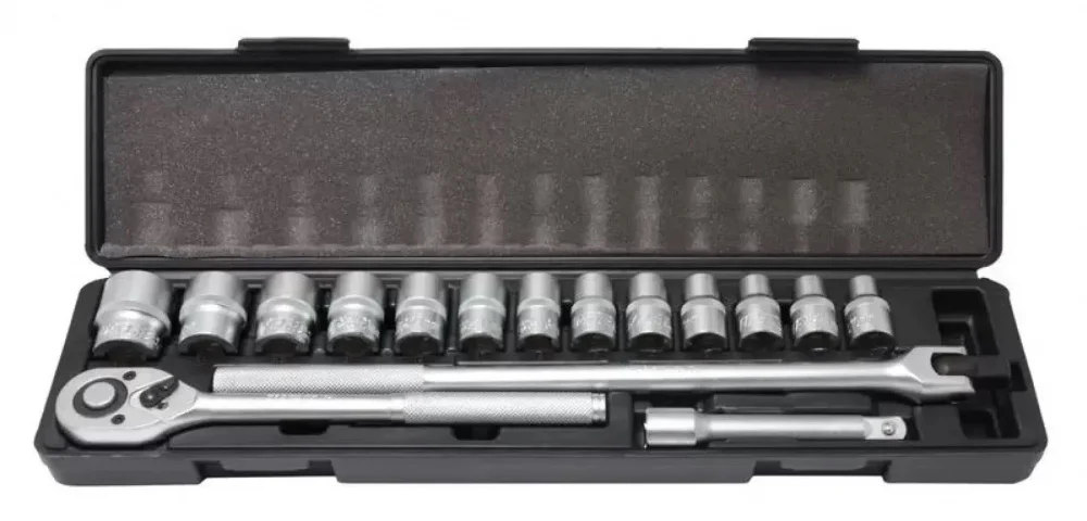 Набір 6-гранних головок 1/2" 17 предметів Forsage F-4172-5