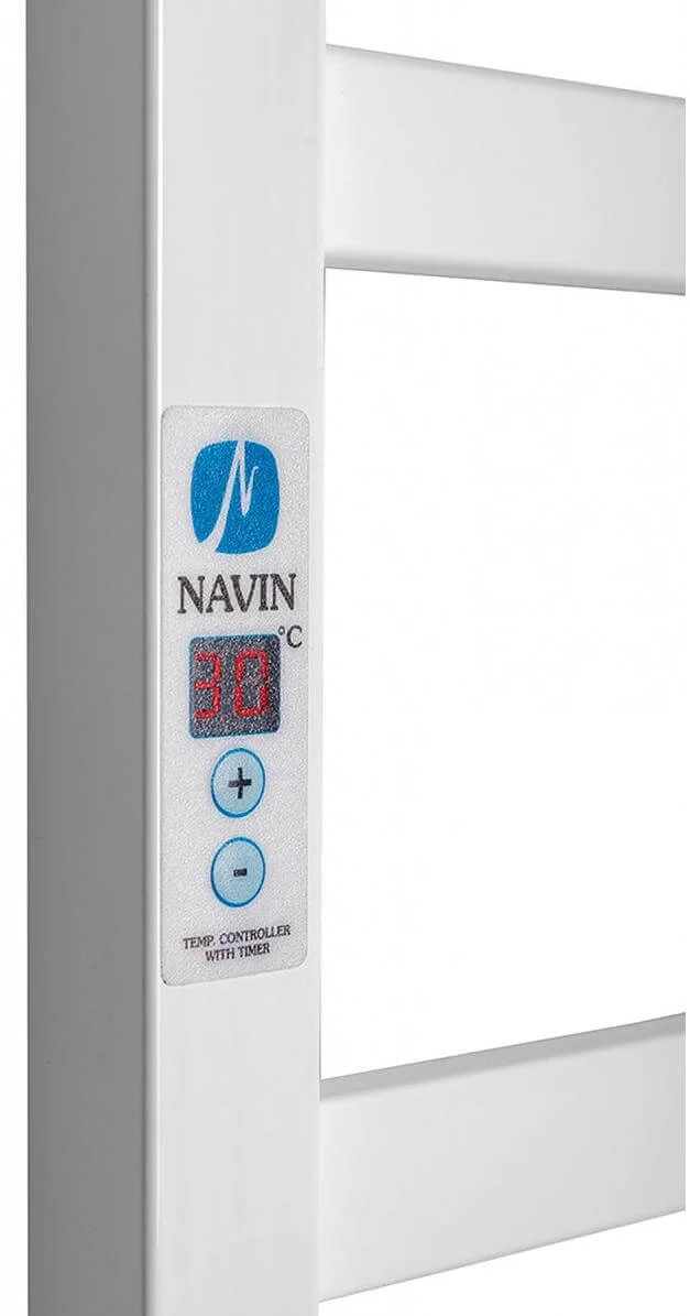Рушникосушка електрична Navin Nordic 500 х 800 Digital білий оксамит