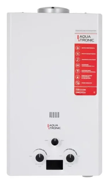 Газова колонка Aquatronic A21 White - фото 2