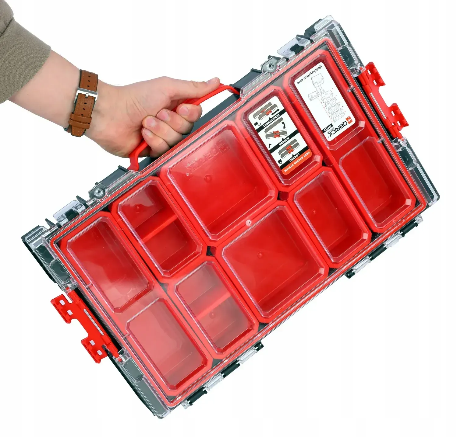 Набор ящиков для инструмента на колесах Qbrick System PRO SET 4 (Z256953PG003) - фото 7