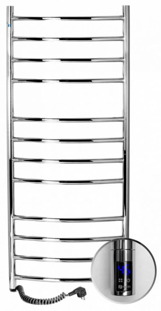 Рушникосушка електрична Navin Камелія 480 х 1200 (терморегулятор) нерж