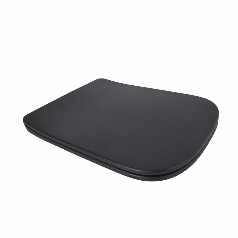 Сидіння для унітаза Qtap Tern 490 QTSC179MB47354 Чорний (Slim Duroplast, Quick Release)