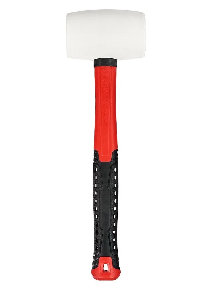 Киянка гумова Vitals Master 450 г біла фіберглас