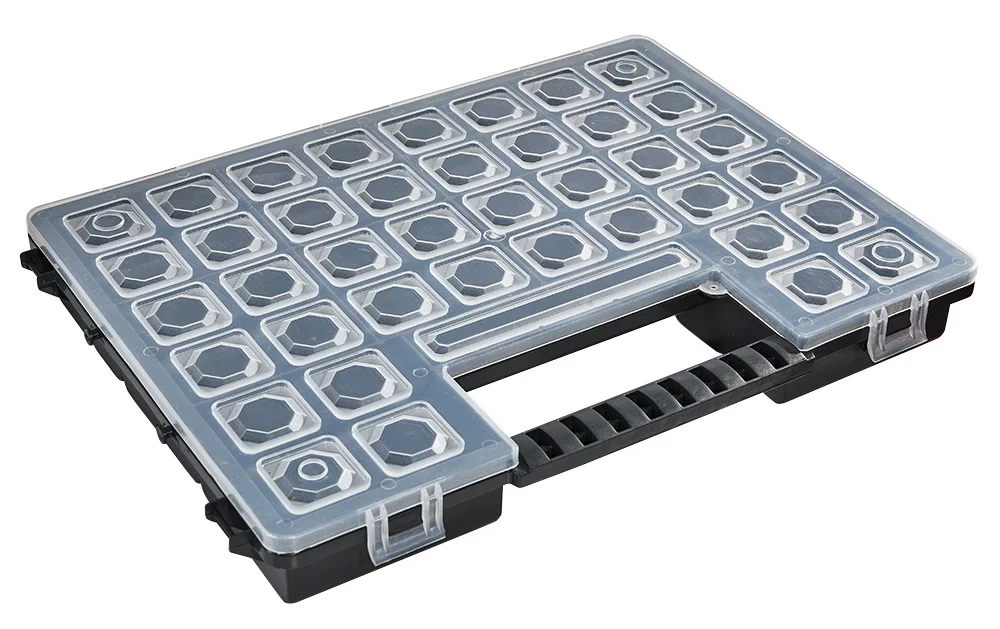 Органайзер з руків'ям 15" 385*283*50 мм 10 відсіків PO-385 Vitals 186106