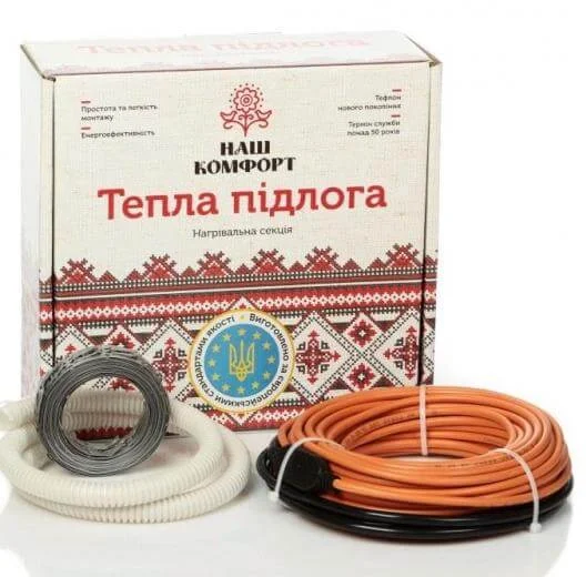 Кабель одножильний Наш комфорт НК-53 (850 Вт)