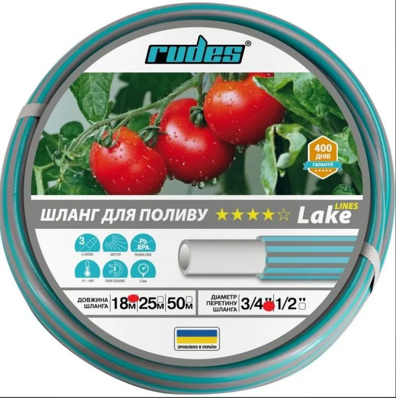 Шланг армований Rudes 4 Star Lake Lines 1"