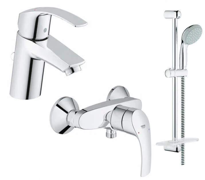 Душовий комплект Grohe Eurosmart 123244S