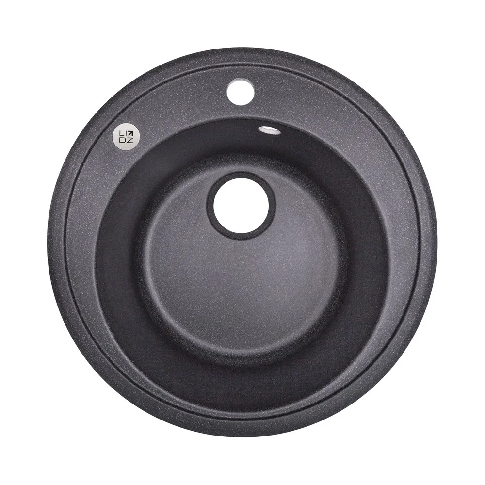 Кухонная мойка Lidz (BLA-03) 510/200 Черный