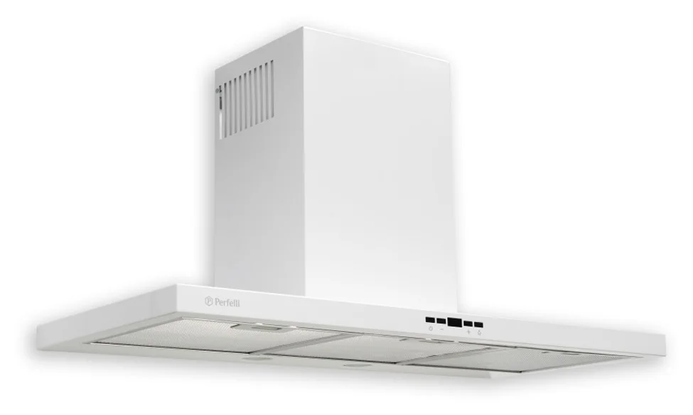 Витяжка кухонна Perfelli TET 9612 A 1000 LED білий - фото 2