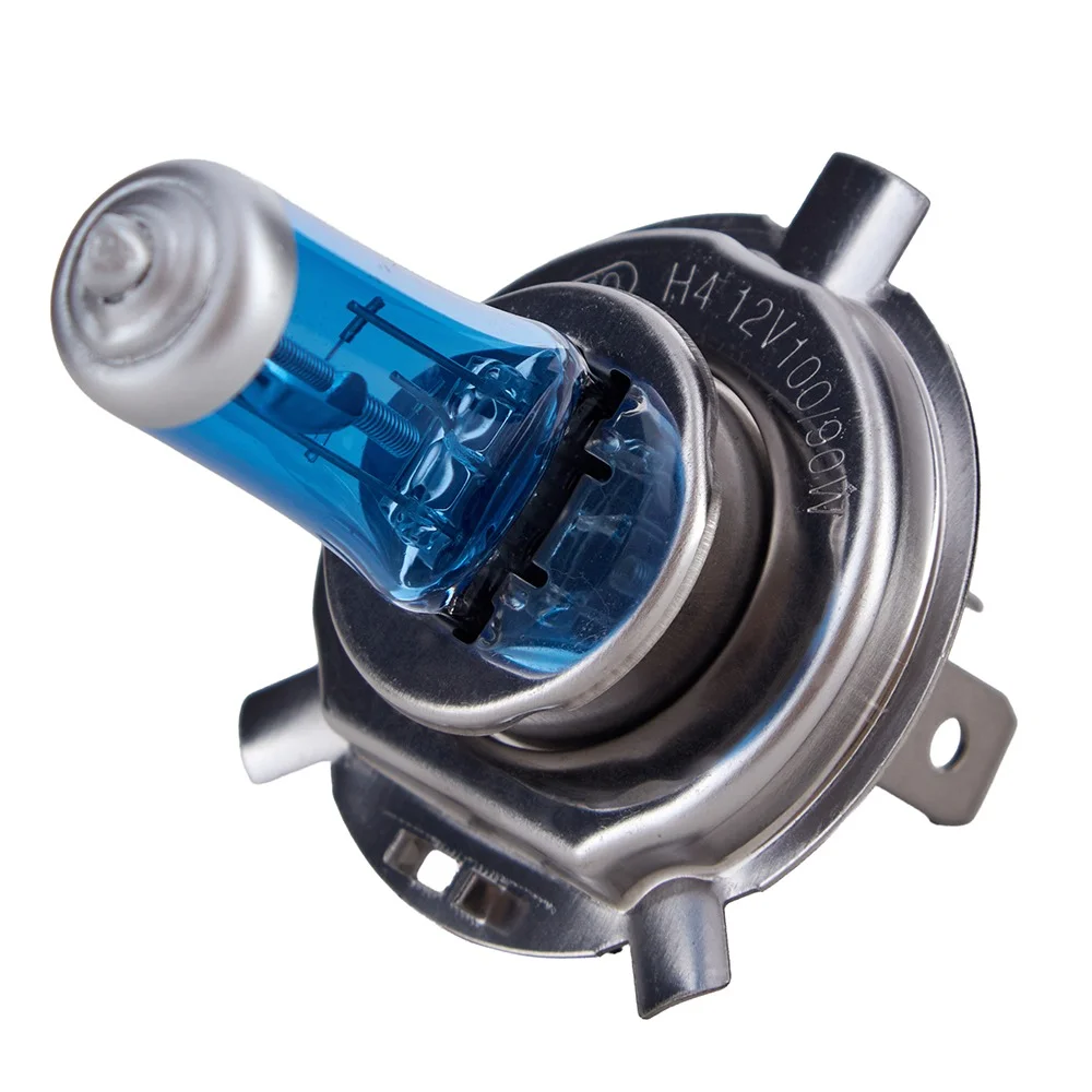 Галогенна лампа PULSO H4/P43T 12V 100/90W Super White Blister
