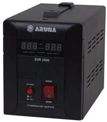 Стабілізатор напруги релейний Aruna SDR 2000
