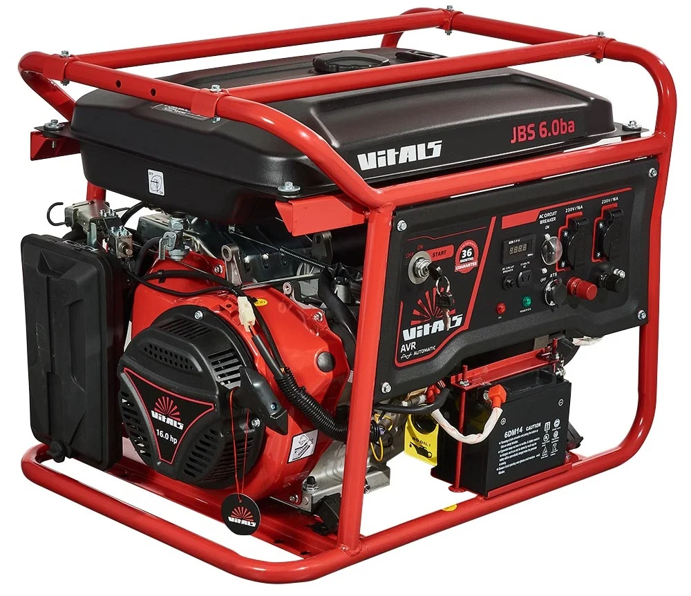 Генератор бензиновий Vitals JBS 6.0ba (155218)