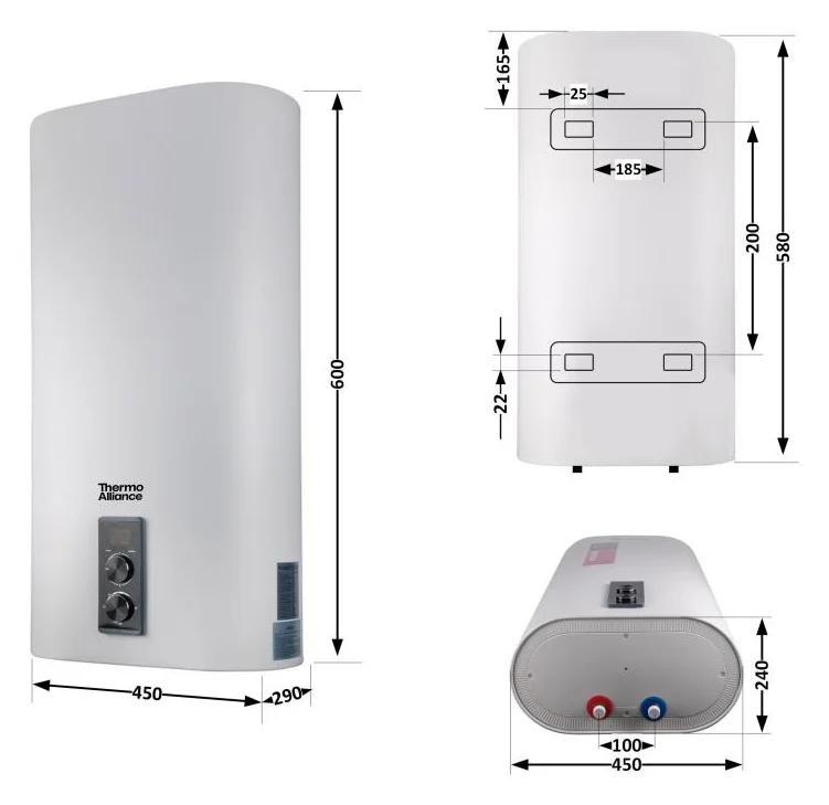 Водонагрівач, Бойлер Thermo Alliance DT30V20G(PD)-D/2 - фото 2