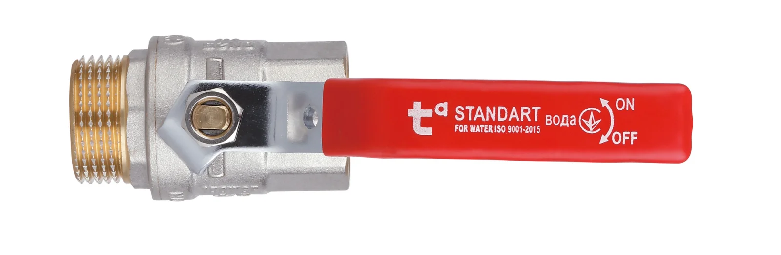 Кран кульовий Thermo Alliance Standart (важіль) ВЗ Ø1/2" - фото 3