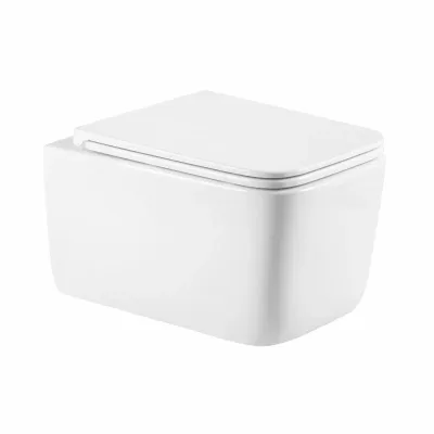 Унітаз підвісний Qtap Gemini QTGEM26W45430 (Soft-close)