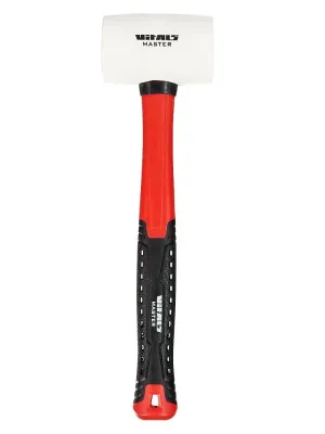 Киянка резиновая Vitals Master 225 г белая фиберглас