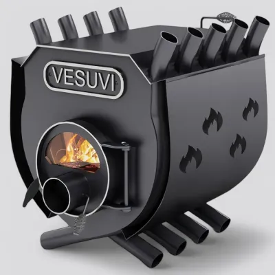 Печь-булерьян Vesuvi варочная (стекло + перфорация) 6 кВт