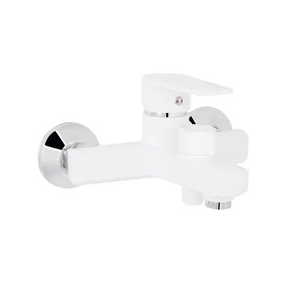 Смеситель для ванны Brinex 35 006N Белый