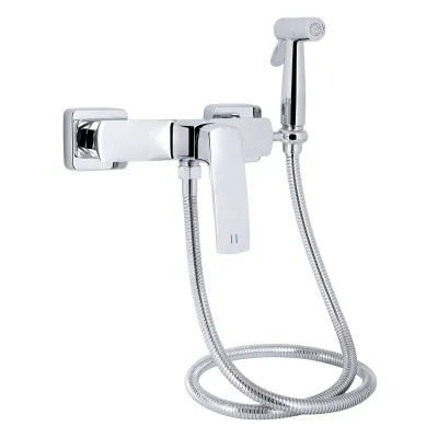 Набор для гигиенического душа Qtap Tern Хром