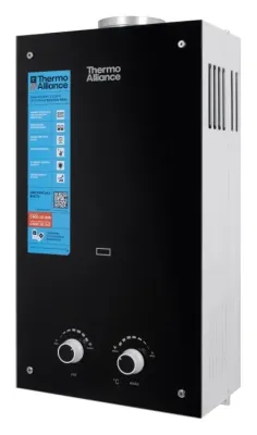 Газова колонка Thermo Alliance JSD20-10GD скло (чорне)