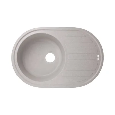 Кухонная мойка Lidz (GRA-09) 780x500/200 Серый