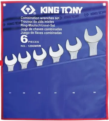 Набор ключей комбинированных King Tony 34-50 мм 6 ед. (1296MRN)