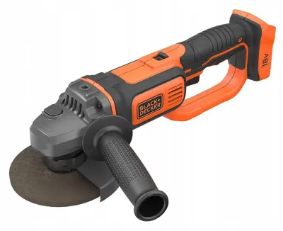 Шлифмашина угловая аккумуляторная (болгарка) 125мм 8600об/мин Black+Decker BCG720N