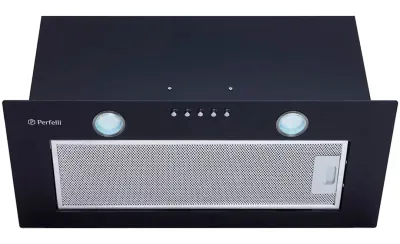 Витяжка кухонна Perfelli BI 6562 A 1000 LED GLASS чорний
