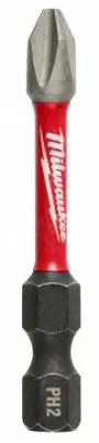 Бита Milwaukee Shockwave 1/4" L50мм PH2 (4932430854)