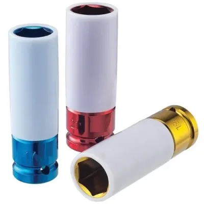 Головка ударная глубокая 24 мм 1/2" цветная Force (4458524C)