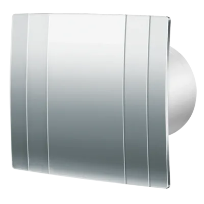Побутовий витяжний вентилятор Blauberg Quatro Hi-tech Chrome 100