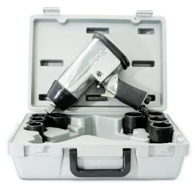Пневмогайковерт Sumake 3/4" 948 Нм 4500 об/мин. с набором головок 8 ед. (ST-5561K)