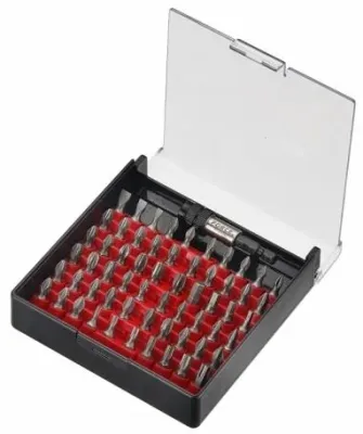 Набор бит 1/4" L25мм PH, PZ, SL, HEX, Torx 61 ед. Force (2611A)