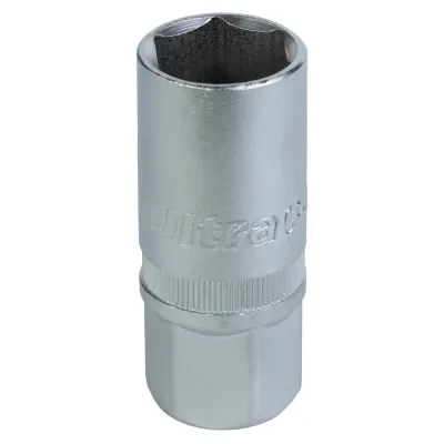 Головка свечная 1/2" 21 мм 6-гранная 65мм Ultra (6085212)