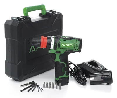 Дриль-шурупокрут акумуляторний Apro 12DC (895004)