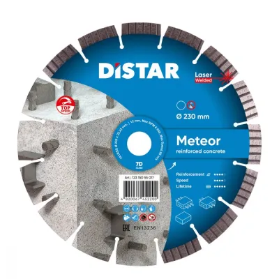 Круг алмазный отрезной 1A1RSS 230 Meteor Distar 12315055019