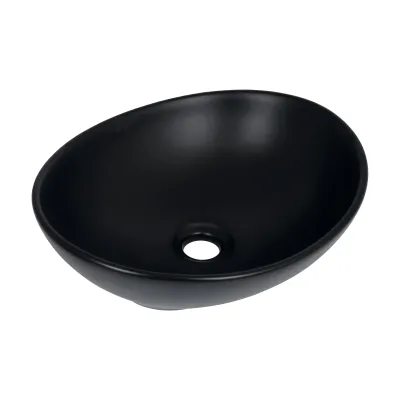 Раковина-чаша Qtap Dove 415x340x140 Матовый Черный